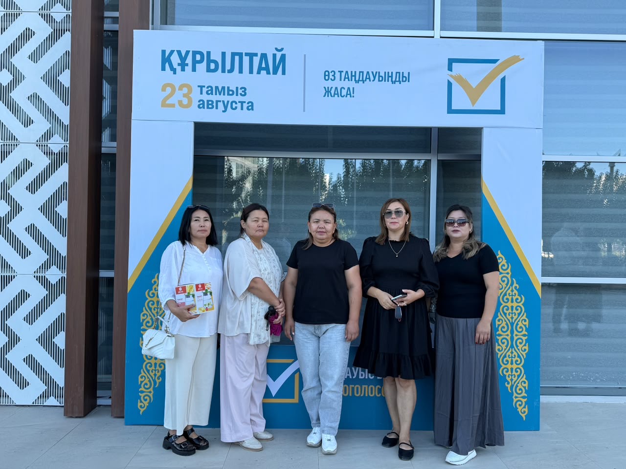 Түркістан қаласында Құрылтай сайлауы басталды.